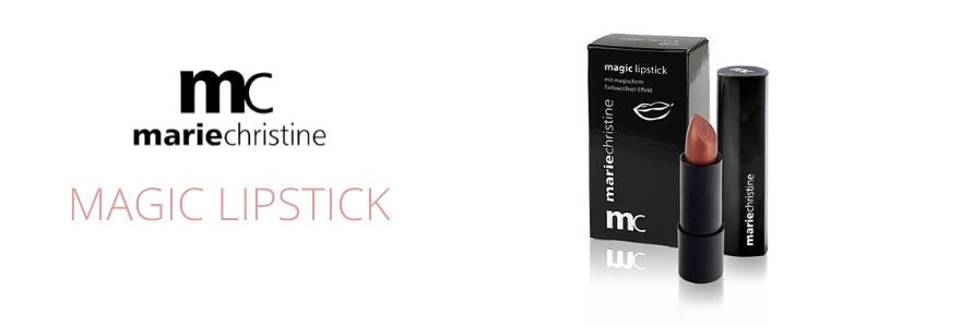 Magic Lipstick fra MarieChristine - Farve efter pH værdi på læberne